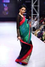 Model walks for Agnimitra Paul on day 2 of Bengal Fashion Week on 21st Feb 2014